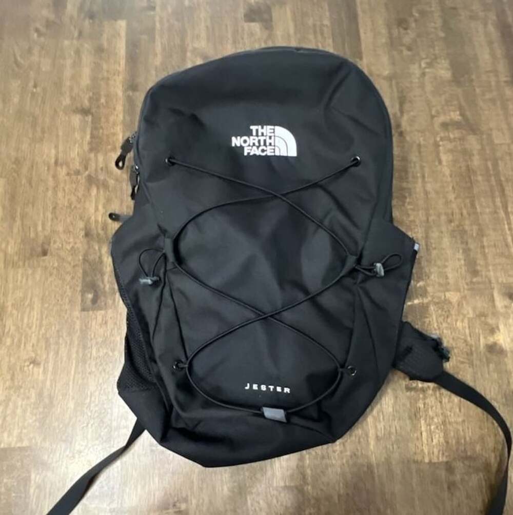 The North Face Jester Backpack Black FlexVent Laptop Bookbag